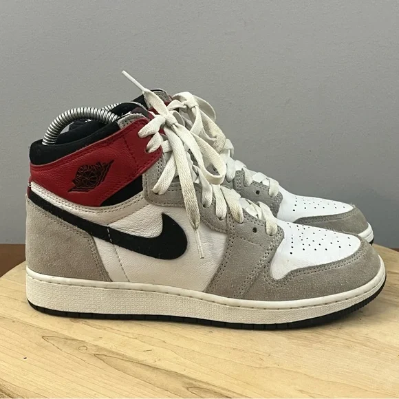 Nike Air Jordan High OG Smoke Grey Women’s Sz Youth Sneaker  575441-126
